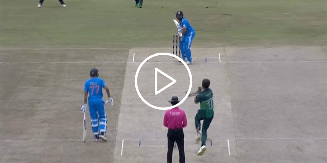 [Watch] Rohit Sharma Smashes Shaheen Afridi For a Massive Six